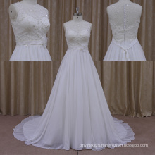 Factory Firectly Sell Backless Wedding Dresses 2013 Chiffon